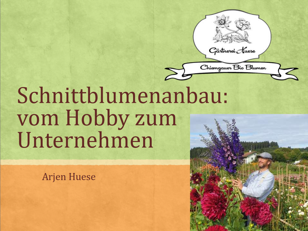 Saatgutpaket mit Schnittblumen-Kurs kostenlos dazu (7 Workshops)
